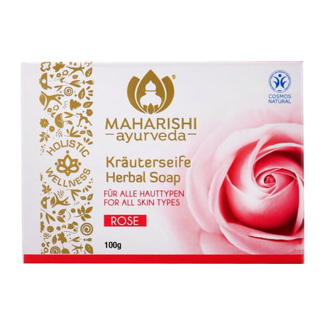 Maharishi Ayurveda - Rose Herbal Soap - 100g | Miraherba soap