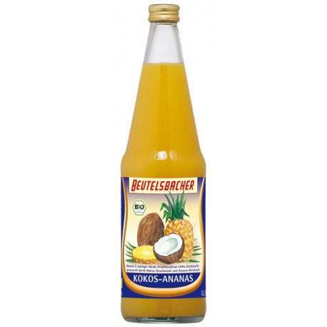 BEUTELSBACHER - Bevanda Cocco-Ananas | Succo biologico Miraherba