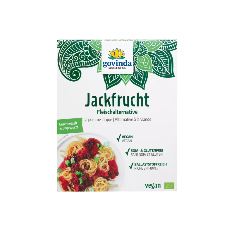Govinda - Jack's Yaca Pulpa De la fruta Schnetzel, Bio - 218g