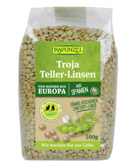 Rapunzel - Troja Teller-Linsen - 500g | Miraherba Bio-Lebensmittel