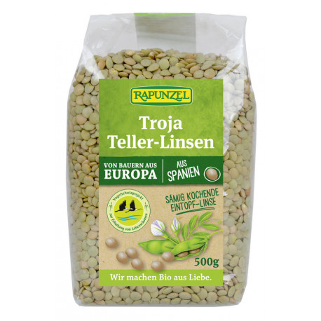 Rapunzel - Troy plate lentils - 500g | Miraherba organic food