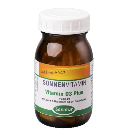 Sanatur - Vitamin D3 Plus - 90 capsule