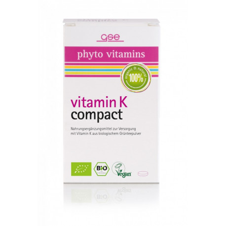 GSE - Vitamin K Compact (Bio)  | Miraherba Nahrungsergänzungsmittel