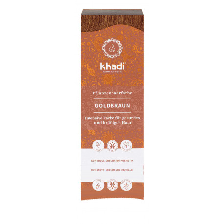 Khadi - herbal hair color golden brown - 100g
