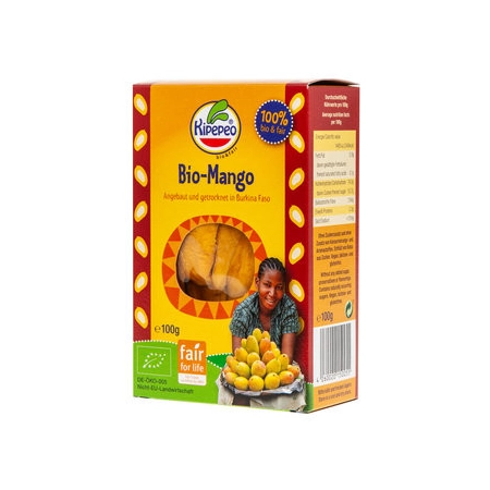 Kipepeo - mango orgánico seco - 100g | Comida ecológica Miraherba