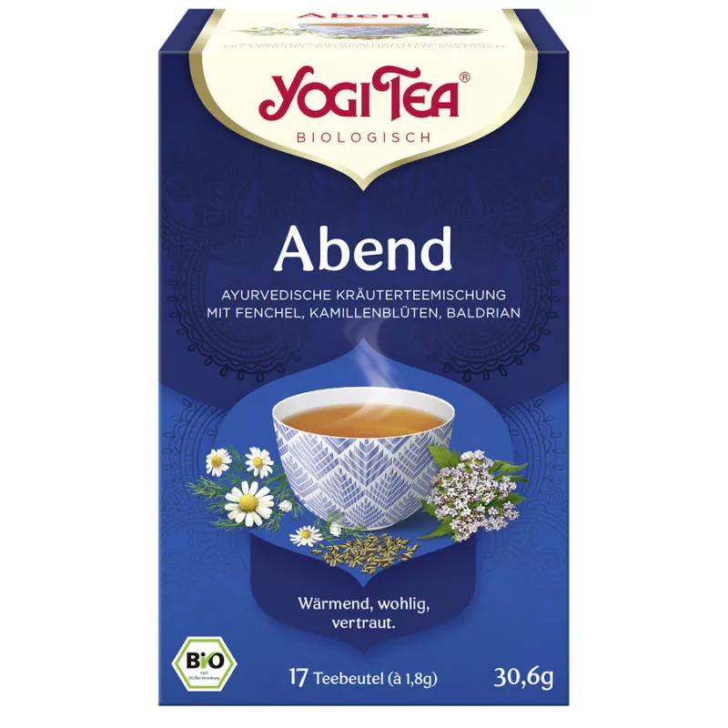 Yogi Tea - Abend - 17 Teebeutel | Miraherba Bio Tee