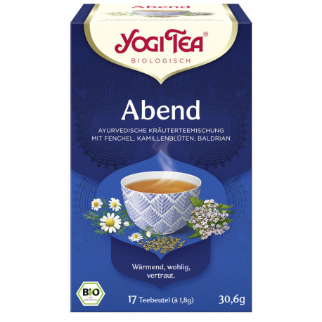 Yogi Tea - Sera - 17 bustine di tè | Tè biologico Miraherba