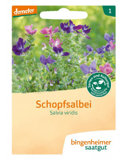 Bingenheimer Saatgut - Sauge à crête - 0.4g | Plantes de Miraherba