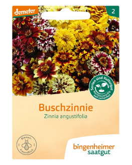 Bingenheimer Saatgut - Bush Zinnia - 0.4g | Piante di Miraherba
