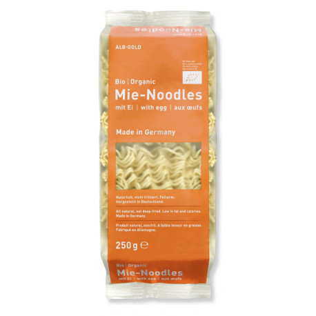 Alb-Gold - Mie Noodles all'uovo - 250g | Cibo biologico Miraherba