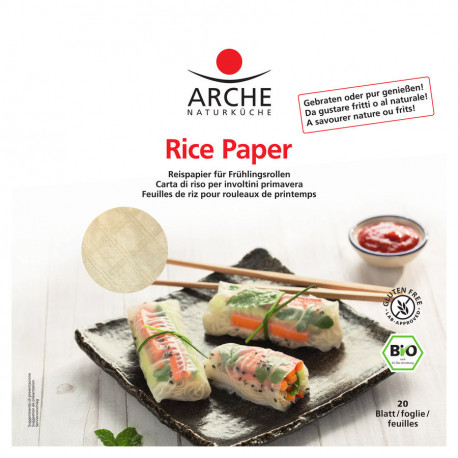 Arche - papel de arroz orgánico - 150g | Alimentos Miraherba