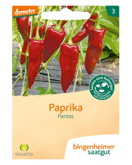 Bingenheimer Saatgut - Paprika Pantos - 0.1g