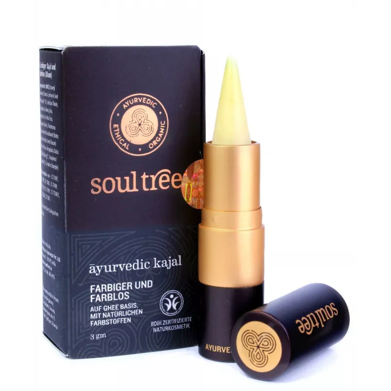 soultree - Kajal Incoloro - 3g | Cosmética natural miraherba