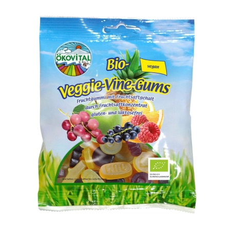 Ökovital - Chicles Vegetales Ecológicos - 80g | Miraherba  Sweets