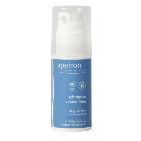 Apeiron cracked heels cream forte - gently cared for from top to toe