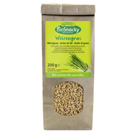 Raiponce - herbe de blé bioSnacky - 200g