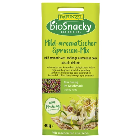 Rapunzel - BioSnacky Suave mezcla de brotes aromáticos | Miraherba