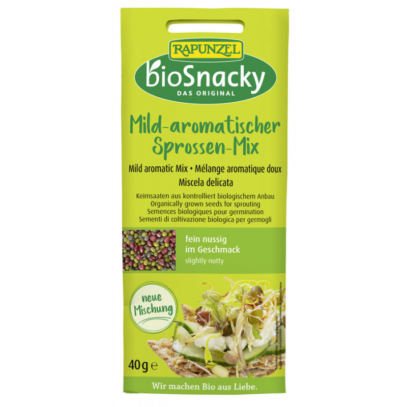 Rapunzel - bioSnacky Mild aromatic sprout mix - 40g