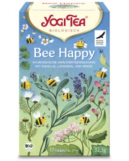 Yogi Tea - Bee Happy - 17 bustine di tè | Tè biologico Miraherba