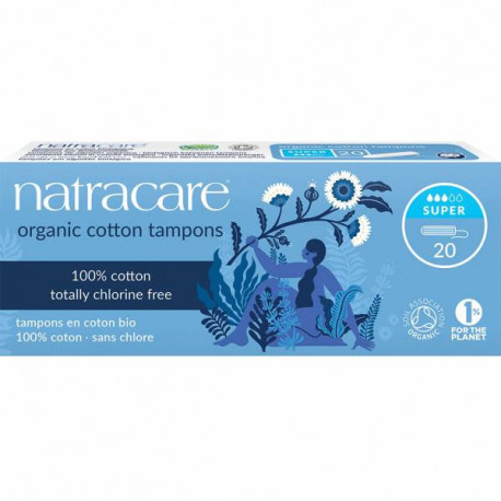 Natracare - Tampons Super - 20 Pieces