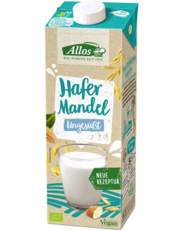 Allos - Oat Almond Drink Unsweetened - 1l | Miraherba organic food