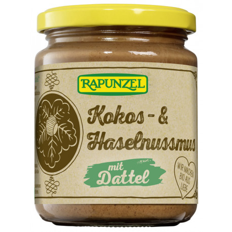 Rapunzel - coconut & hazelnut butter with date - 250g | Miraherba