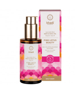 Khadi - Aceite para rostro y cuerpo Pink Lotus Beauty - 100ml