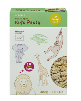 Alb-Gold - Zoo de pasta de espelta para niños - 300g