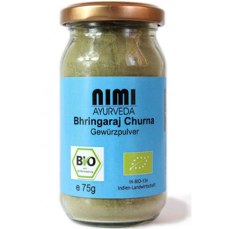 Nimi - Bhringaraj Churna orgánico - 75 g | Miraherba Ayurveda