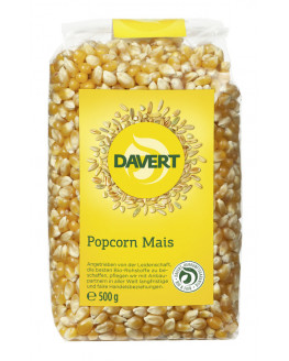 Davert - Maïs à éclater - 500g | Aliments biologiques Miraherba