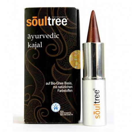 soultree - Kajal Clay Brown - 3g | Miraherba natural cosmetics