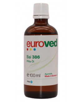 euroved - Bai 386 Pitta Oil - 100ml