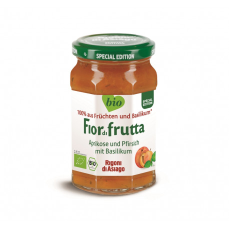 Fiordifrutta - apricot peach basil | Miraherba fruit spread