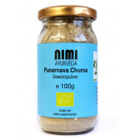 Nimi - Punarnava Churna Orgánica - 100g | Miraherba Ayurveda