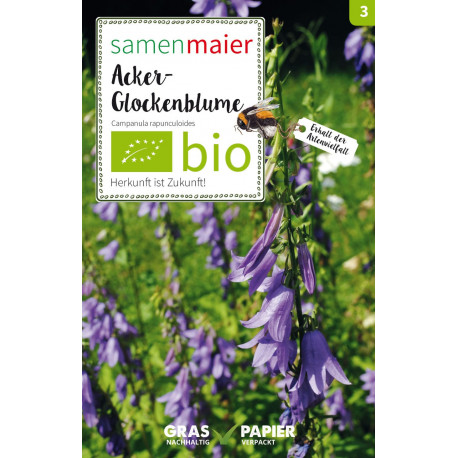 Semillas Maier - Bellflower de campo orgánico | Plantas de Miraherba