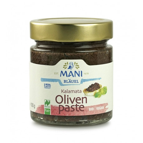 MANI - pasta de aceitunas Kalamata orgánica - 180 g