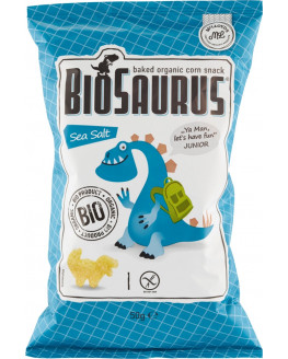 Biosaurus Junior - Dinos de maïs au sel de mer - 50g