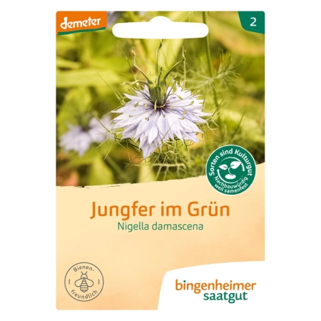 Bingenheimer Saatgut - Jungfer im Grün | Miraherba plants