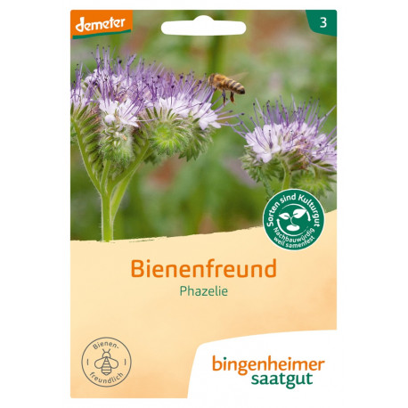 Bingenheimer Saatgut - Phazelie Bienenfreund | Piante Miraherba