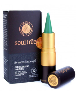 soultree - Kajal Tulsi Green - 3g | Miraherba natural cosmetics
