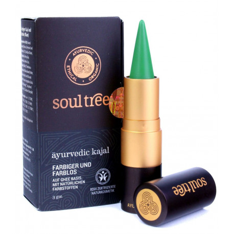 soultree - Kajal Moss Green - 3g | Miraherba natural cosmetics