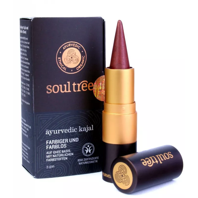 soultree - Kajal Kupfer-Rotbraun - 3g | Miraherba Naturkosmetik