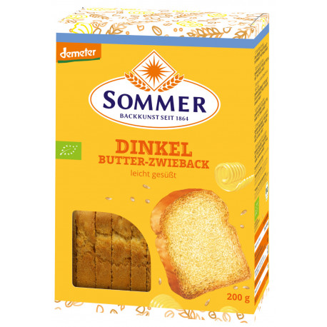 Summer - Demeter spelled butter rusks - 200g