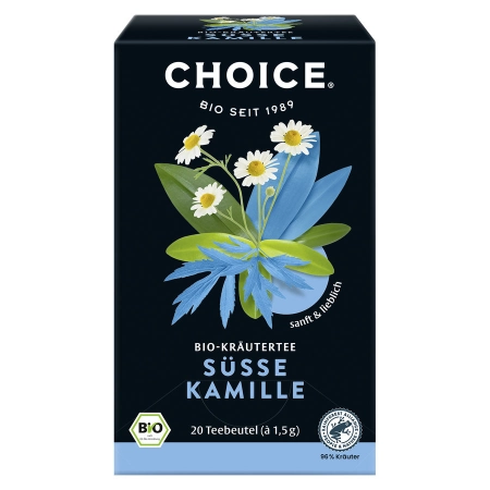 CHOICE - Süße Kamille Bio Tee - 30g | Miraherba Bio-Tee