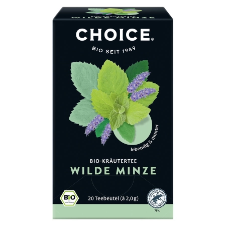 CHOICE - Té orgánico de menta silvestre - 40g