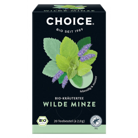 CHOICE - Wilde Minze Bio Tee - 40g | Miraherba Bio-Tee