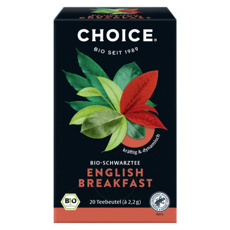 CHOICE - English Breakfast Bio Tee - 44g | Miraherba Bio-Tee