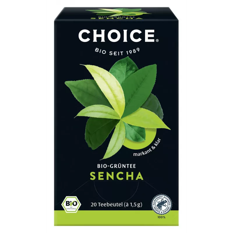 CHOICE - Thé Sencha bio - 30g | Thé bio Miraherba