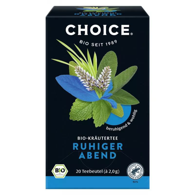 CHOICE - Ruhiger Abend Bio Tee - 40g | Miraherba Bio-Tee