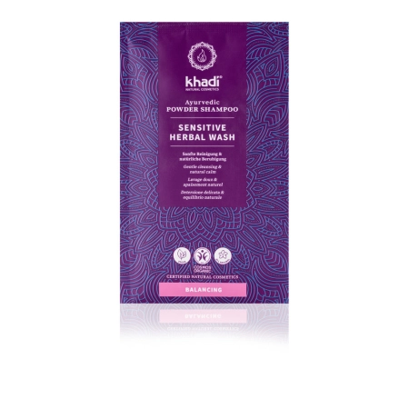 Khadi - champú de lavado en polvo a base de hierbas sensibles - 50g